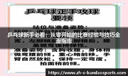 乒乓球新手必看：从零开始的比赛经验与技巧全面指南